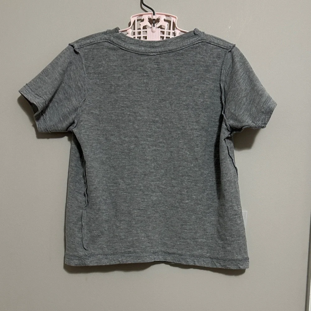Gray Halloween Boo Kids T-Shirt EUC very soft comfortable Like new a fab fun top - Picture 4 of 7